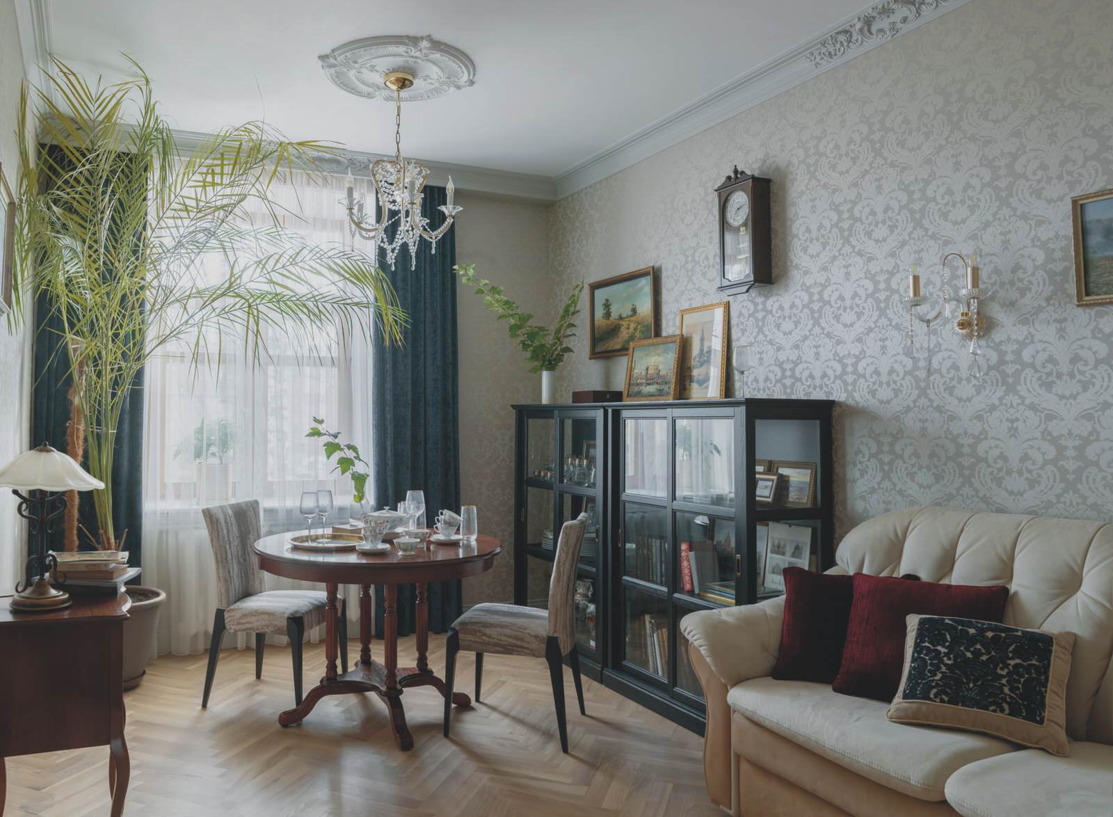Квартира в винтажном стиле