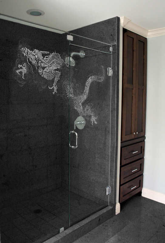 Modern bathroom in Sydney.