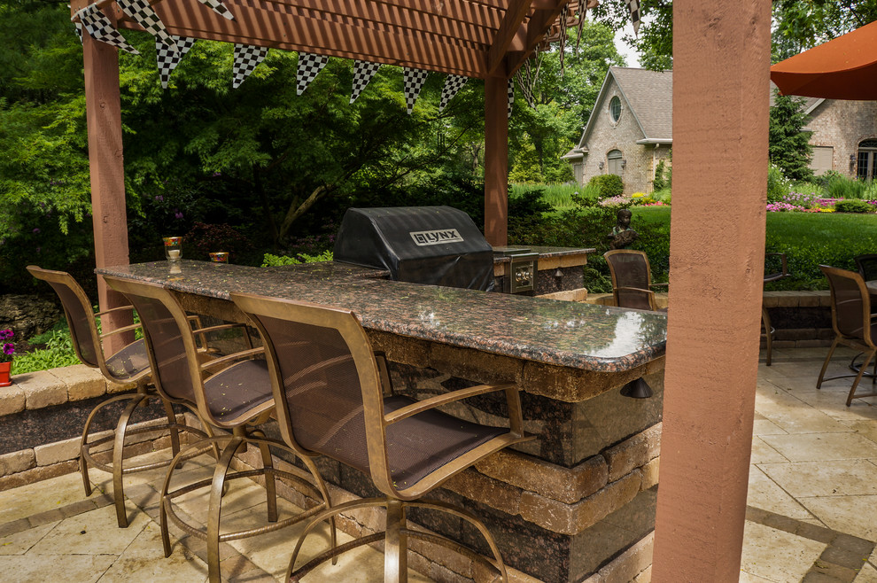Ross Farmhouse Patio Indianapolis by Wasson Nursery Houzz