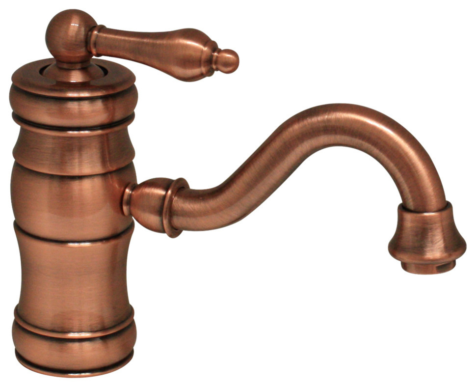 Vintage Iii Single Hole, Single Lever Lavatory Faucet, Antique Copper