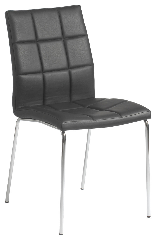 Cyd Black Side Chairs (Set of 4)