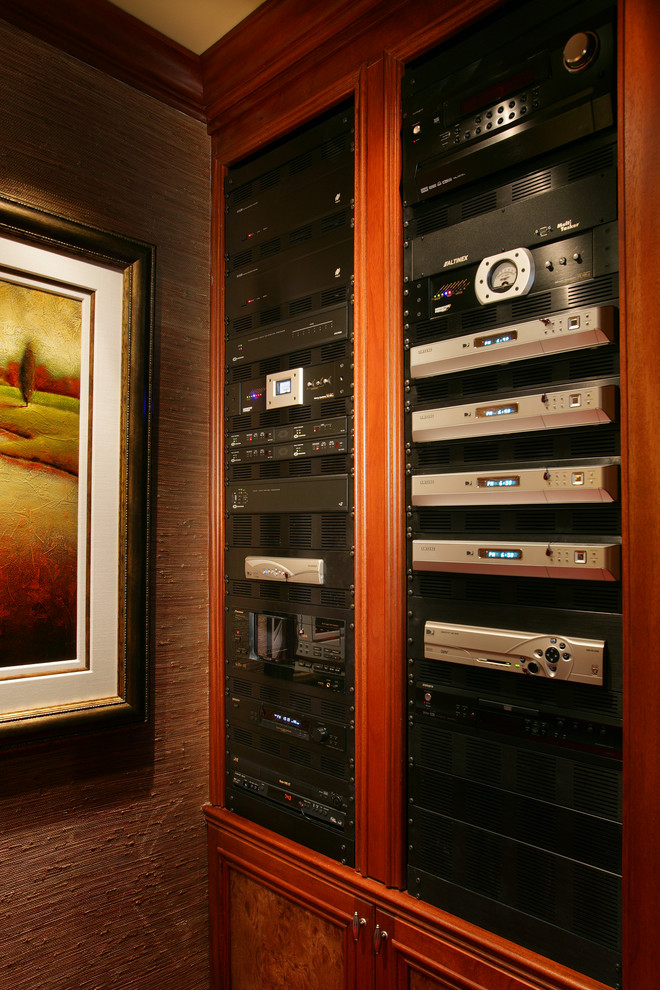 Video Rack Room AV Equipment Rack - Home Theater - Miami - by AVL Pro, Inc. | Houzz