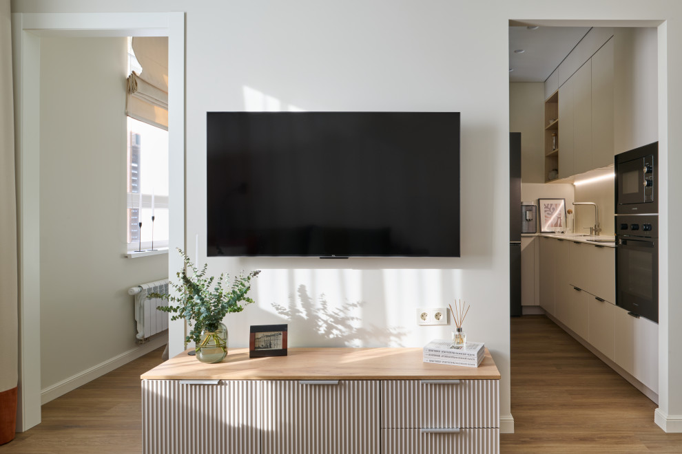 "Элегантность сквозь минимализм: История дизайна в ЖК 'Движение Тушино'"