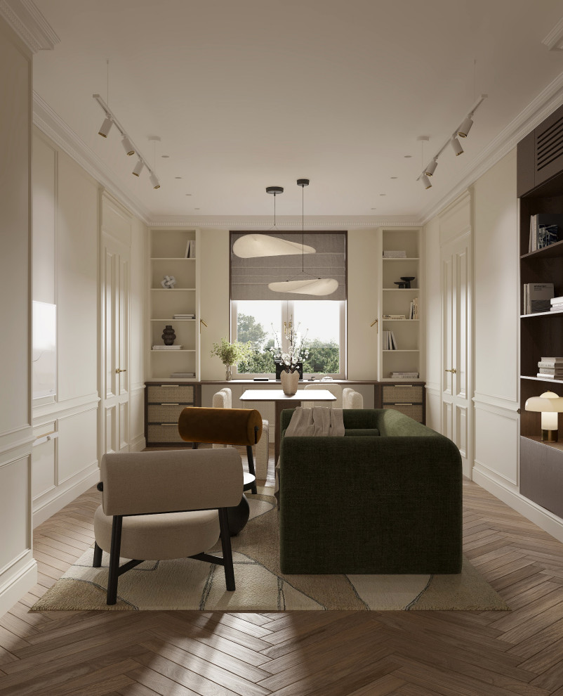 Квартира в стиле неоклассика