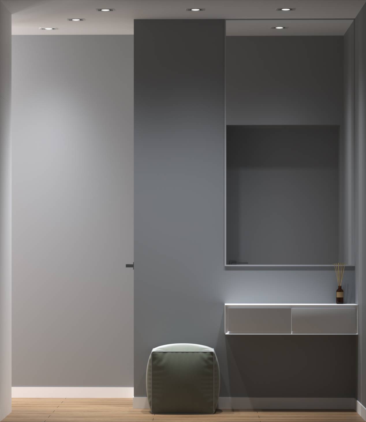 Дизайн-проект квартиры в ЖК Лучи 38 м2