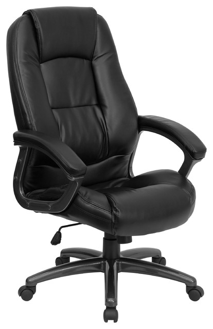 Bonded Leather Office Chair Go-7145-Bk-Gg