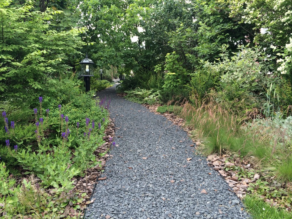 Современный сад в КП "Променад"