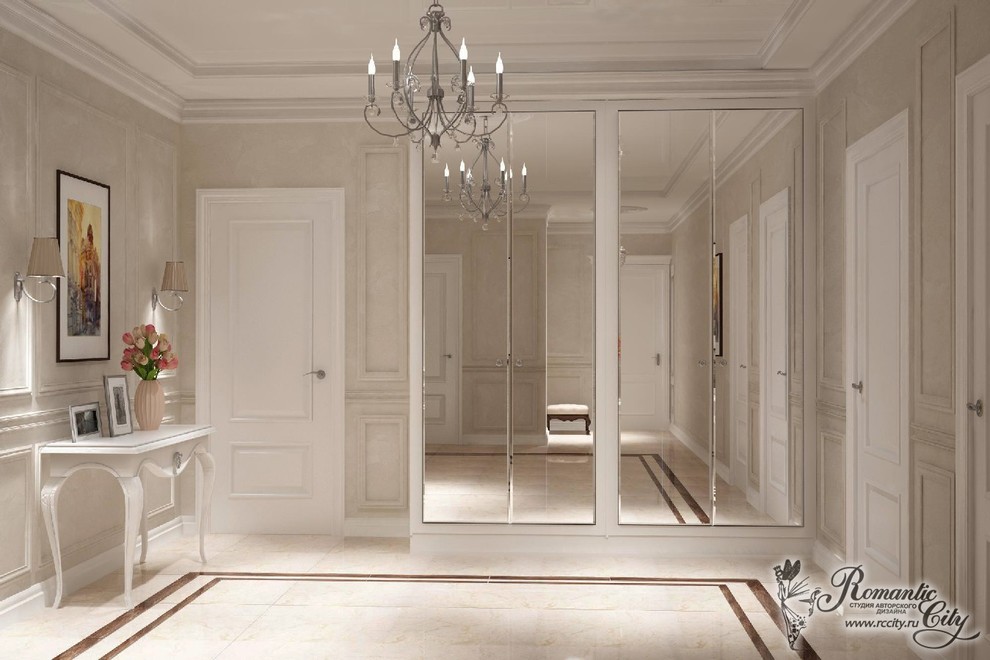 Дизайн трехкомнатной квартиры в светлых тонах