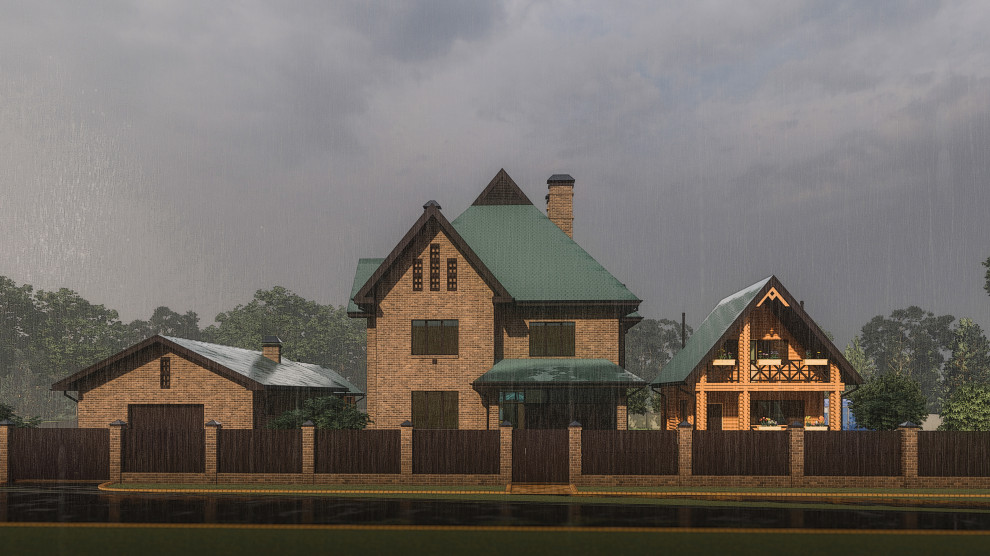 Усадебный комплекс в пригороде Барнаула