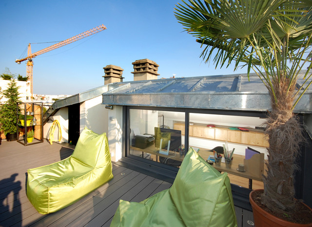 Transformer les combles modern-terrace