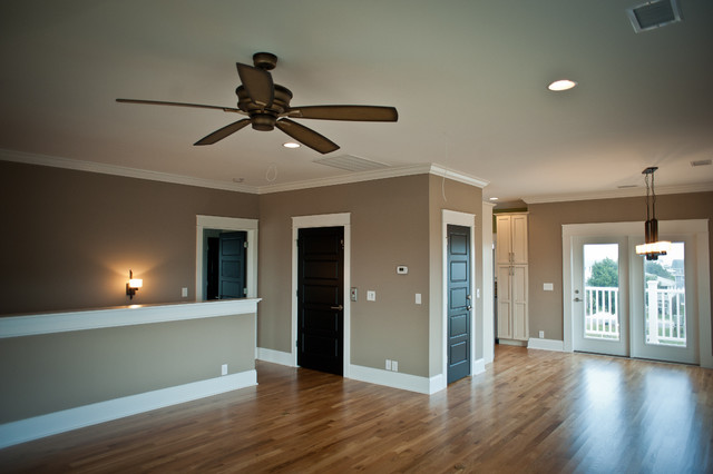 Black Doors White Trim Beige Walls An Ideabook By Marth555 Eclectic By Blue Sky Building Company