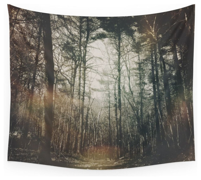 Society6 5 Am Forest Wanders Wall Tapestry Contemporary