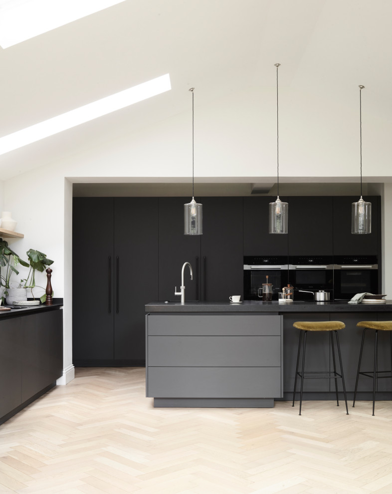 Contemporary kitchen in London.