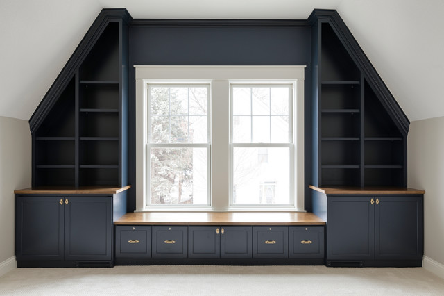 Transitional New Home Construction klassisch-schlafzimmer