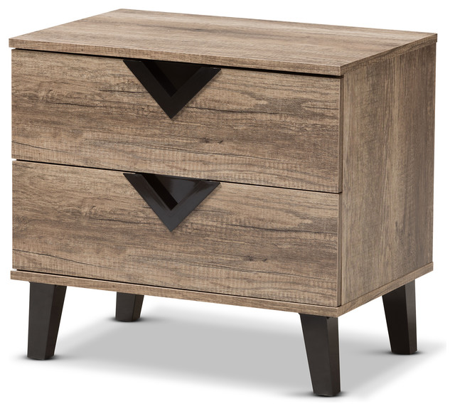 Swanson Modern And Contemporary Light Brown Wood 2 Drawer Nightstand Swanson Modern And Contemporary Light Brown Wood 2 Drawer Nightstand