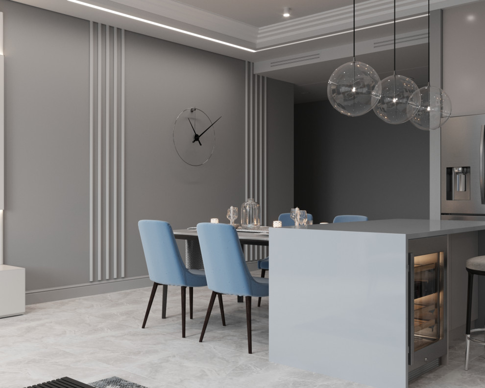 Кухня-гостиная_"Закат на 51-м этаже"