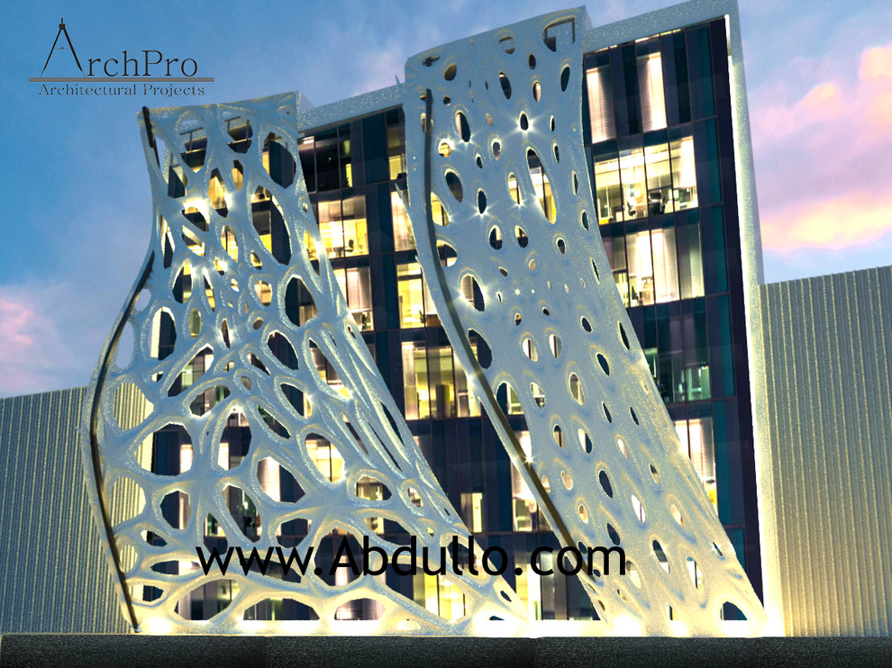 ТОРГОВЫЙ КОМПЛЕКС в параметрическом архитектуре