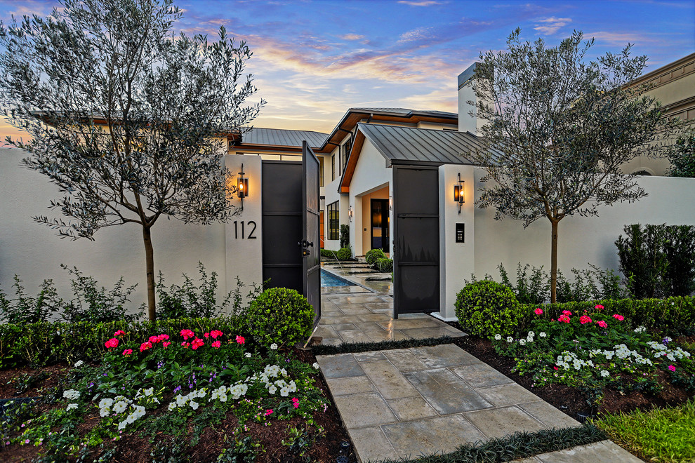 This is an example of a contemporary garden in Houston.