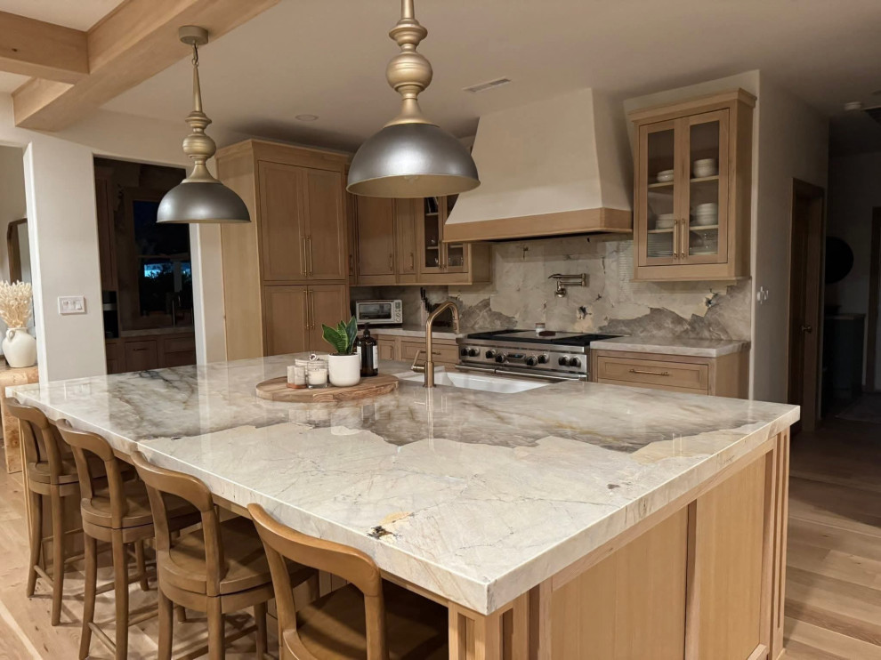 Warm, Earthy Kitchen