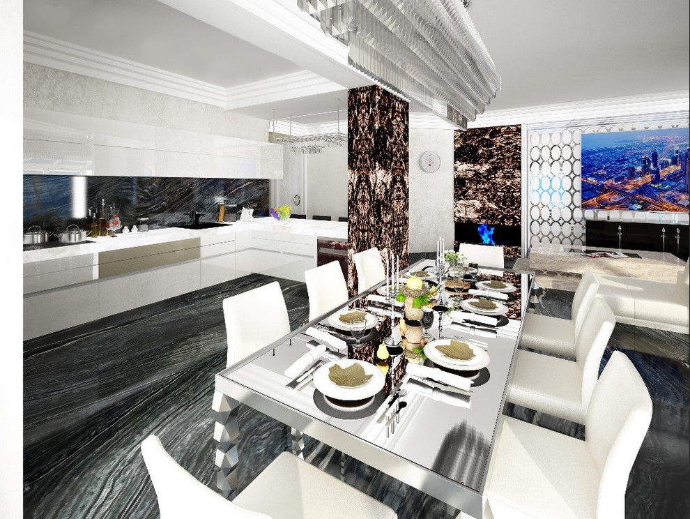 Квартира с террасой в клубном доме Диадема