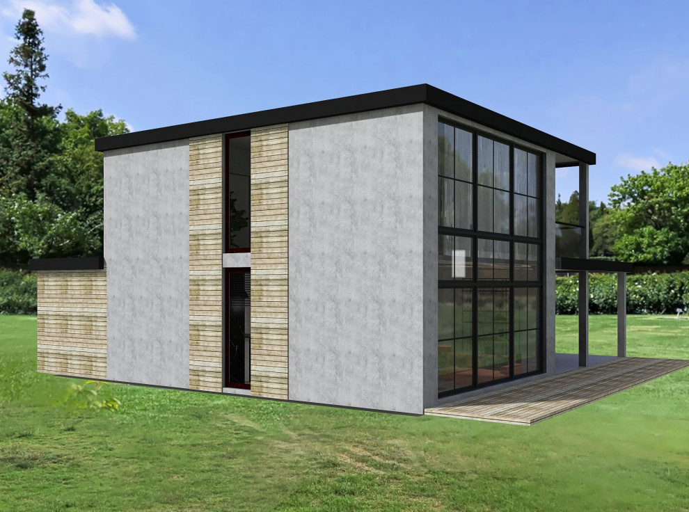 Архитектурный проект 2-х этажного дома и Дизайн интерьера