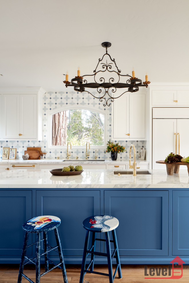 Saratoga Custom Home - Mediterranean - Kitchen - San Francisco - by ...