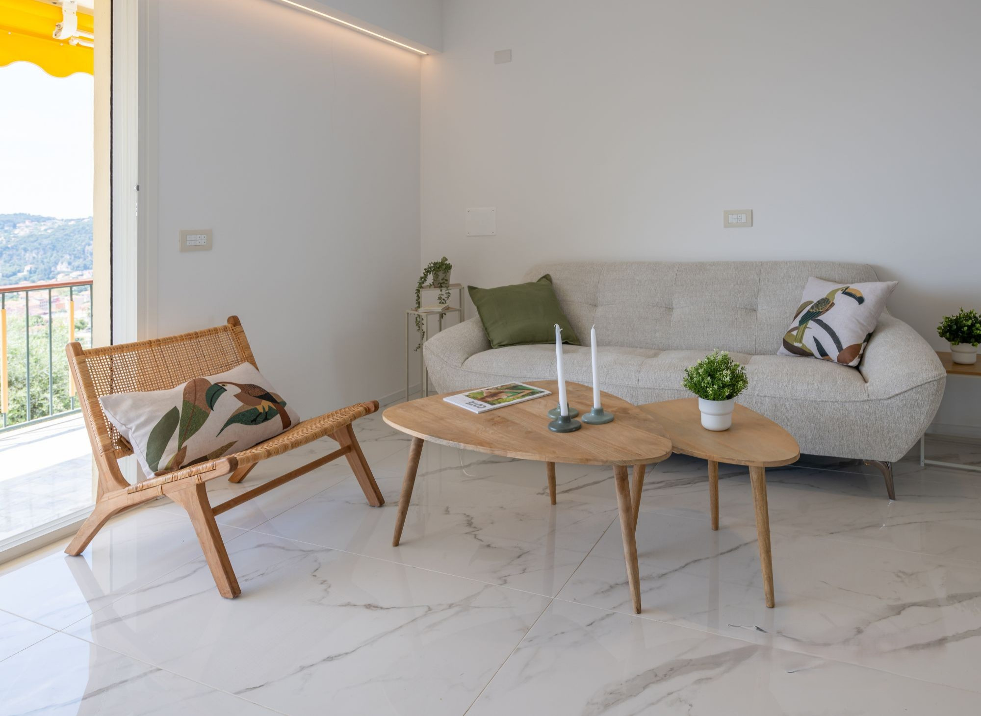 Home staging, chemin de Caire, Villefranche sur mer