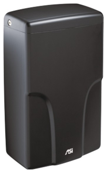 ASI 0196-2 TURBO-Pro Surface Mounted Sensor Activated Hand Dryer - Matte Black