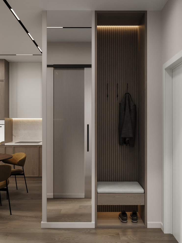 Современный проект квартиры 73 м² в ЖК на Причальном