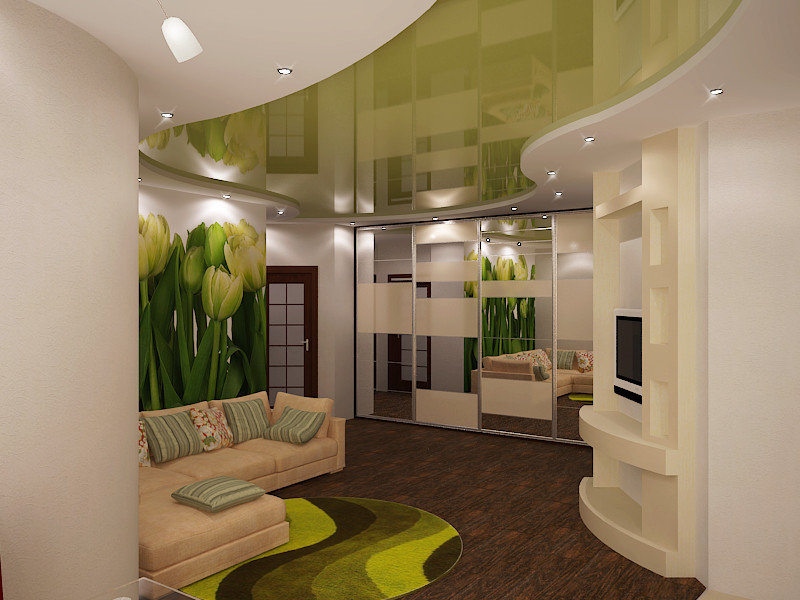 Квартира студия для семьи из 4 х человек