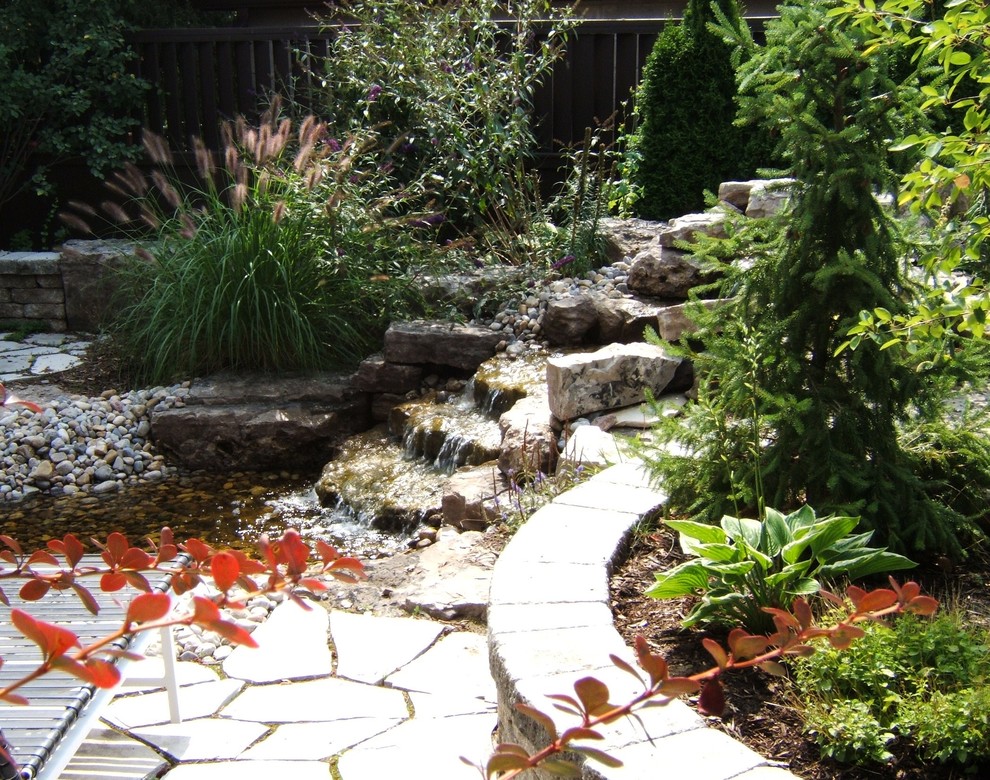 This is an example of a beach style garden in Toronto.