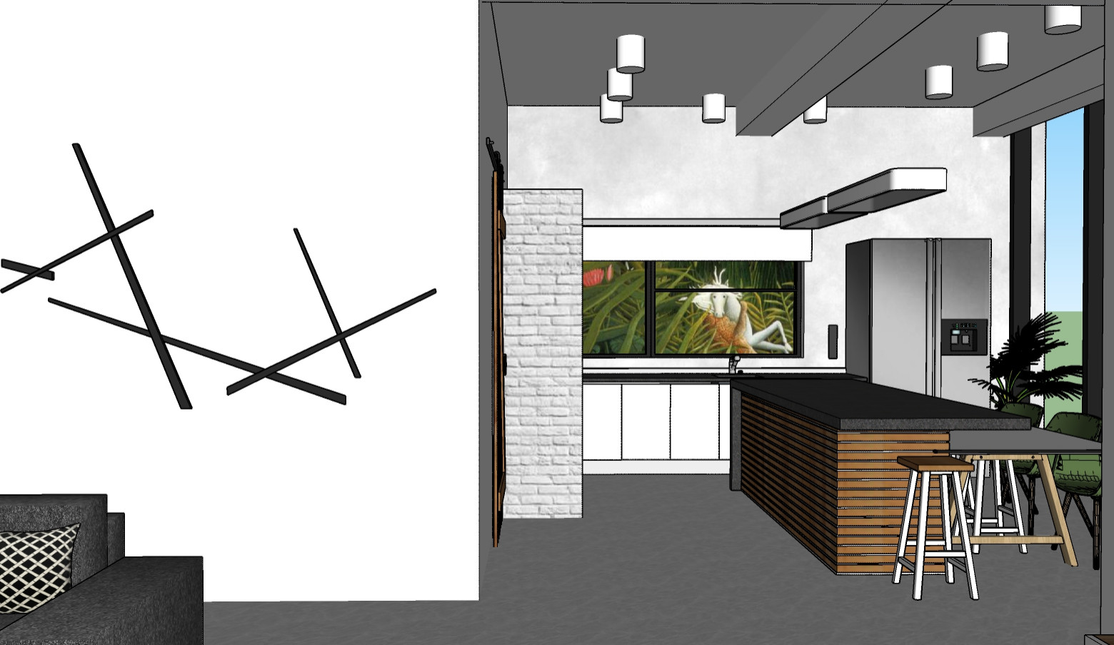 дом с видом на море