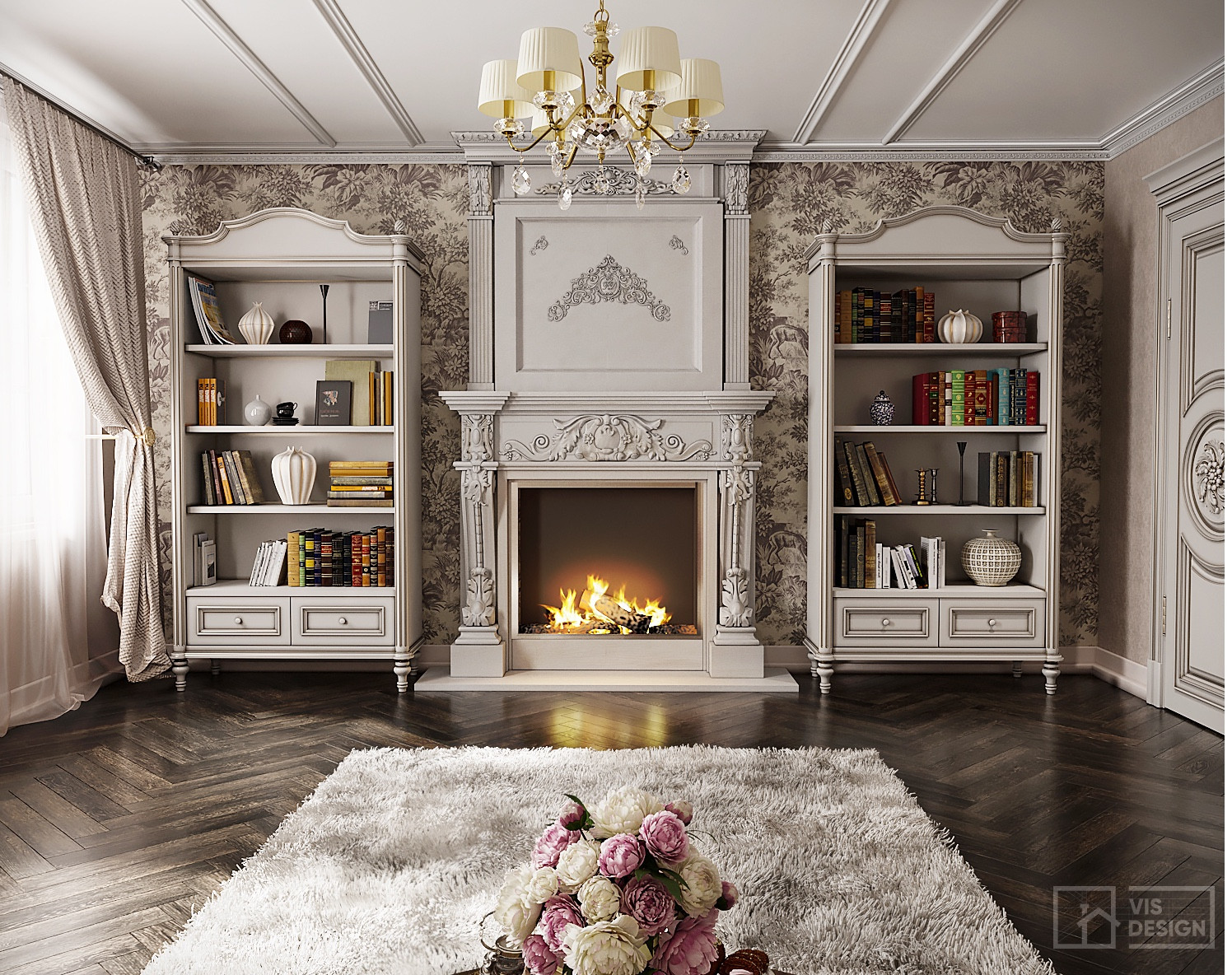 Классическая гостиная