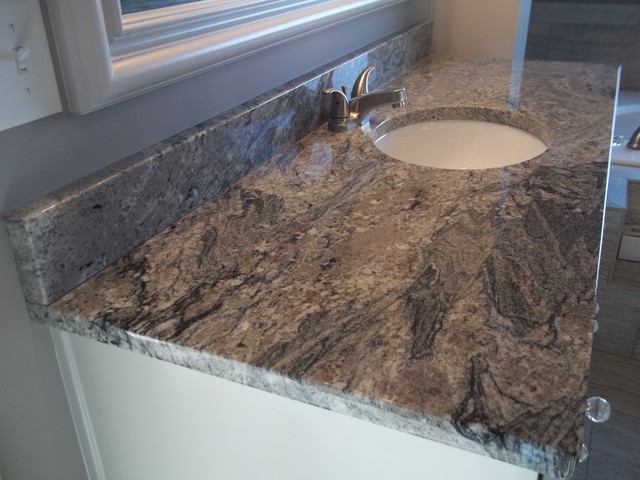 Bathroom Countertops Contemporary Bathroom Kansas City By