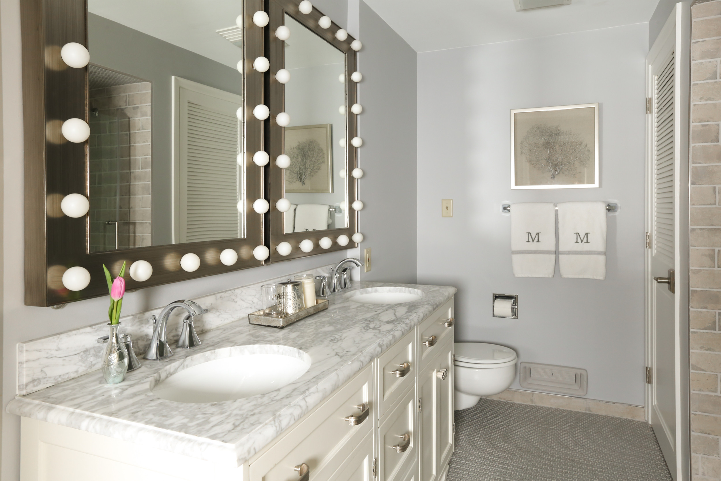 Glamorous Guest Bath