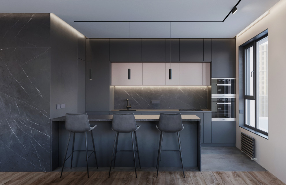 Квартира 70 м2  в стиле минимализм