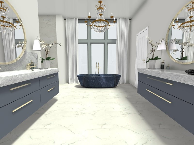 Bathroom - transitional bathroom idea