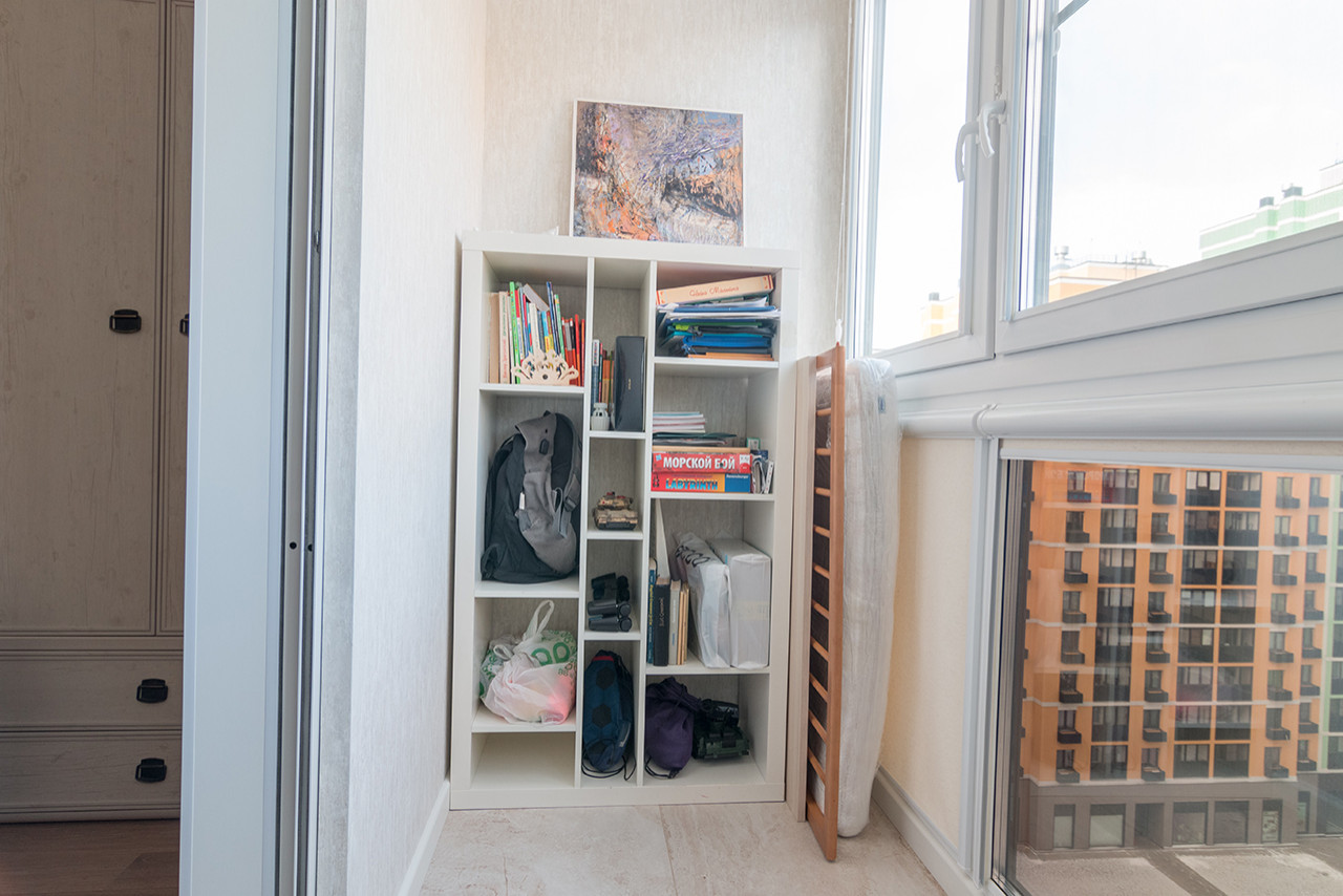 Дизайн четырехкомнатной квартиры в ЖК "Лучи".