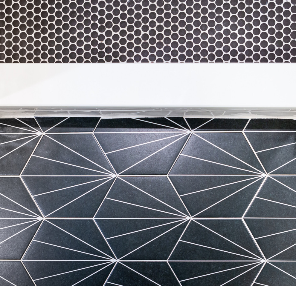 Tiprigan Master Bath | Littleton, CO | Art Deco Contemporary Renovation