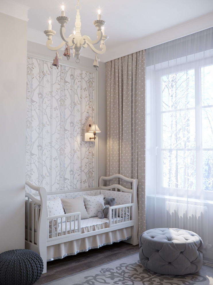 Квартира для молодой семьи с маленькими детьми, детская спальня