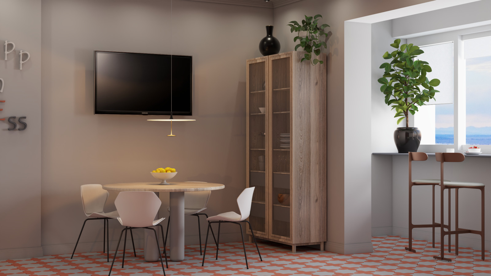 Проект кухни в Сочи 18 кв м