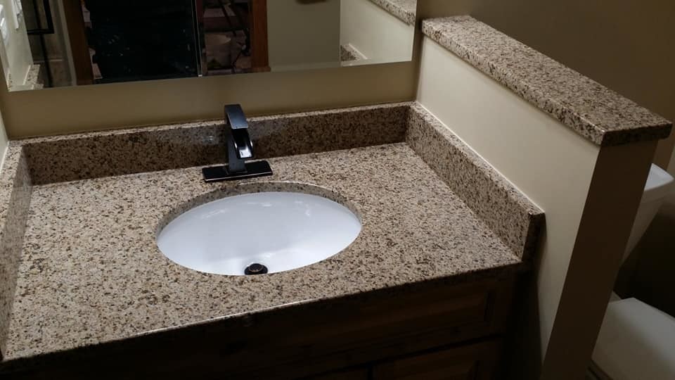 Custom granite top