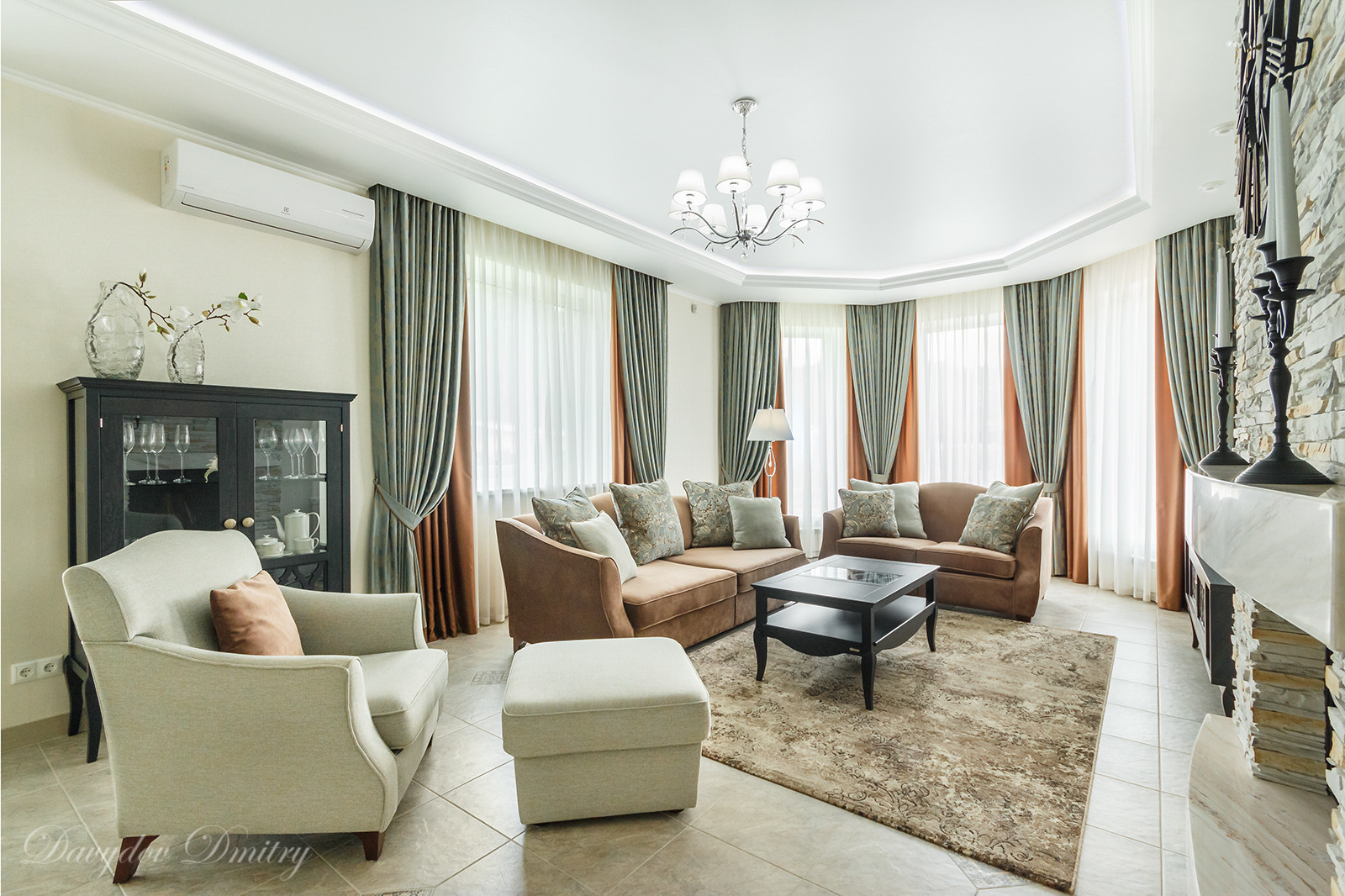 Интерьерная съёмка дома в посёлке Лисий Нос