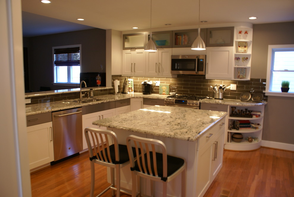 Kitchen - transitional kitchen idea in Chicago