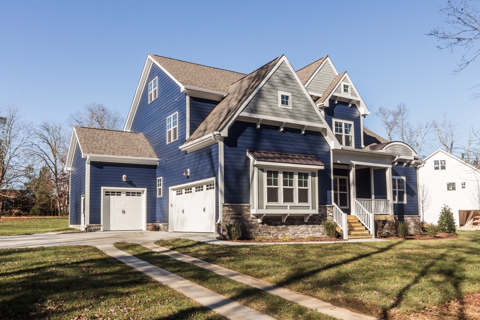 Custom Craftsman Style Home in Chapel Hill Arts & Crafts Raleigh