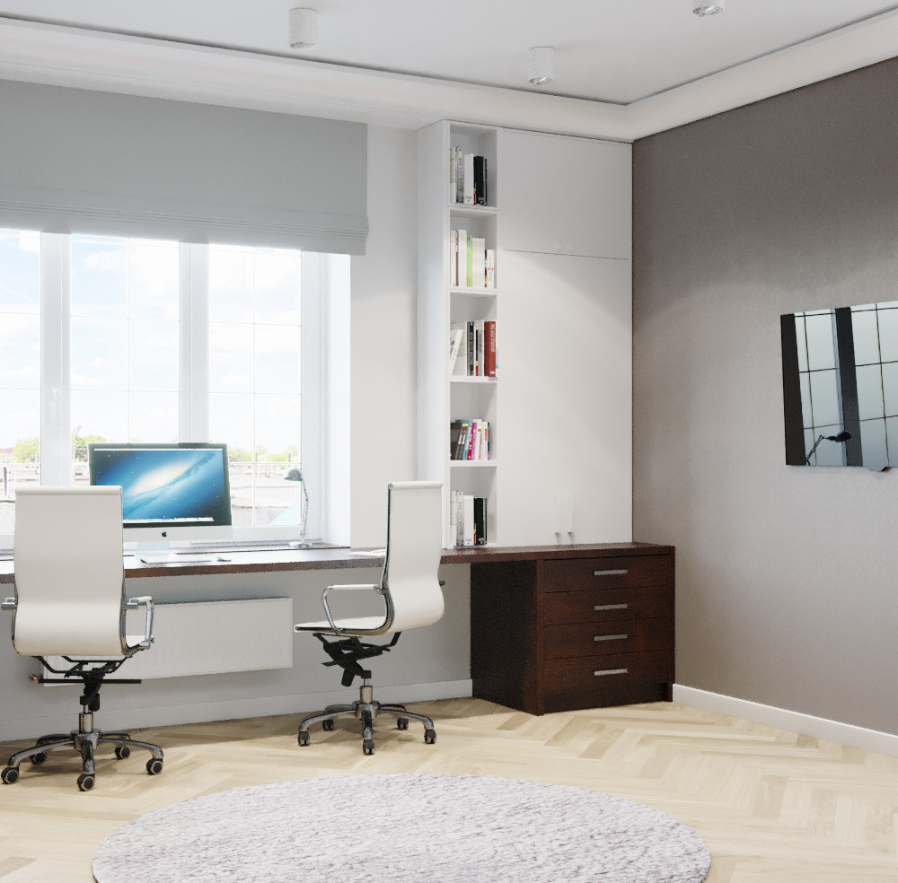 Игровая 21 кв. м. в современном стиле