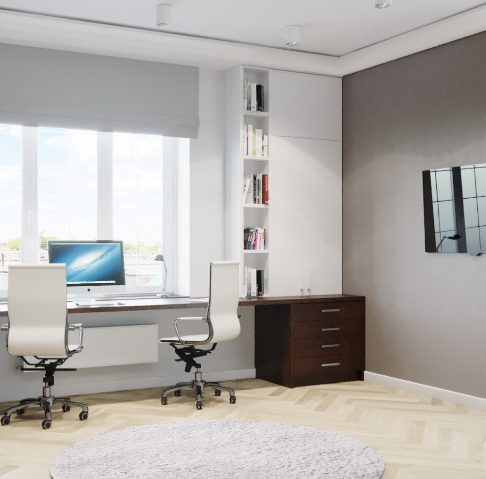 Игровая 21 кв. м. в современном стиле