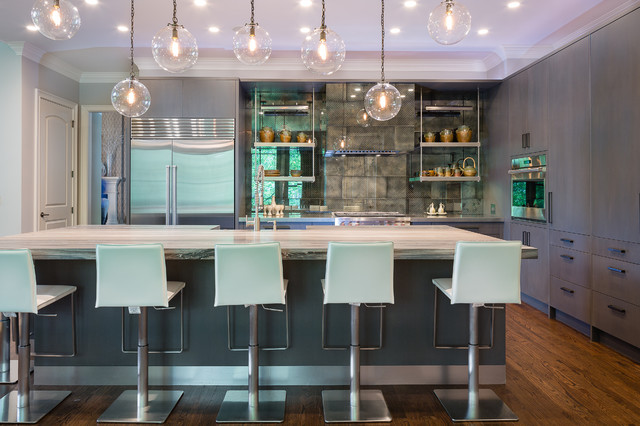 Transitional East Cobb Kitchen klassisch-modern-kueche