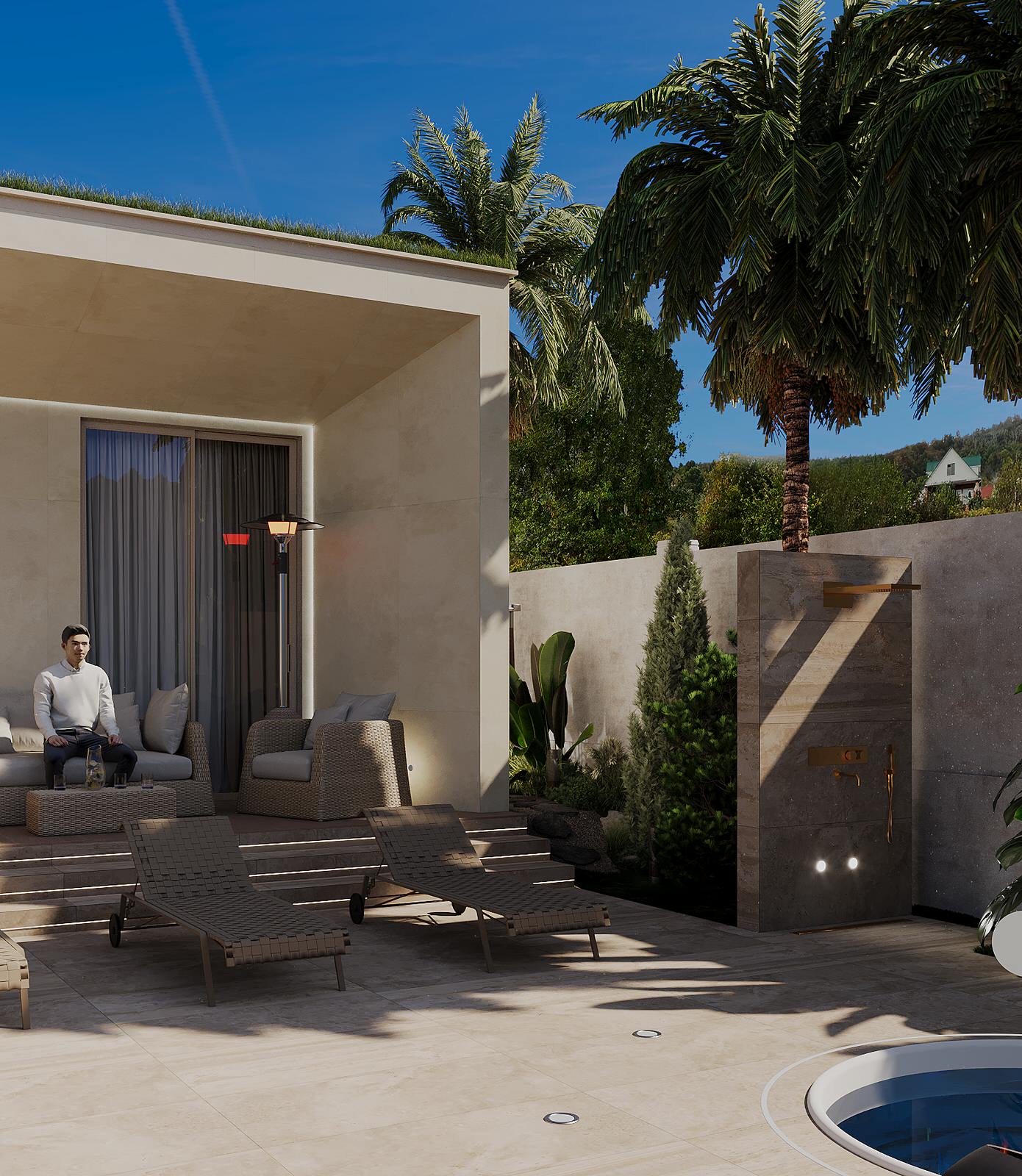 Архитектурный проект 1-но этажной MINIVILLI.terra