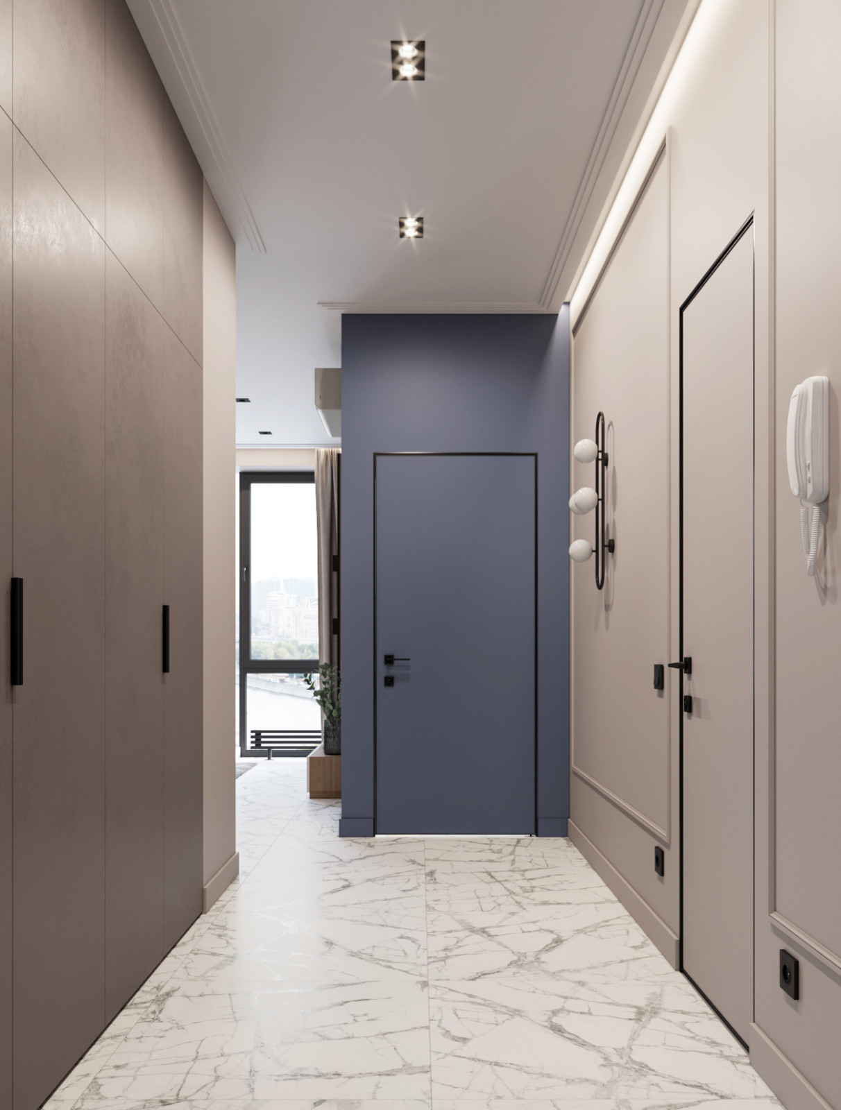 Москва, ЖК "PLAY". Евродвушка 46 кв.м.